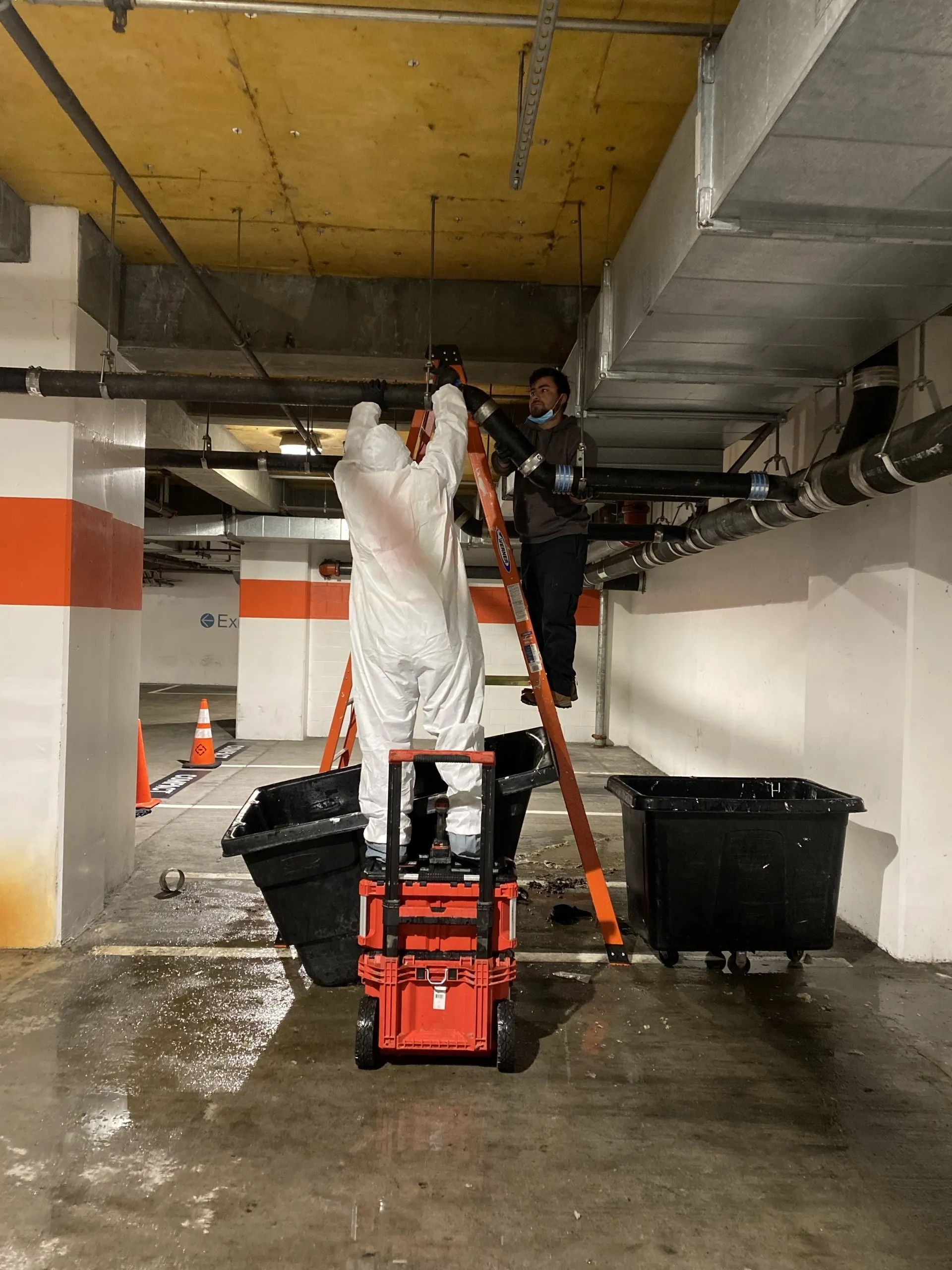 Gladiator Technicians save the day at Bank Of America!